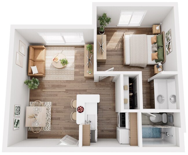 The Brookhaven: INCOME-RESTRICTED 119 floor plan